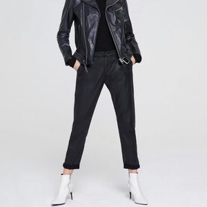 AG Caden tailored trouser in super black